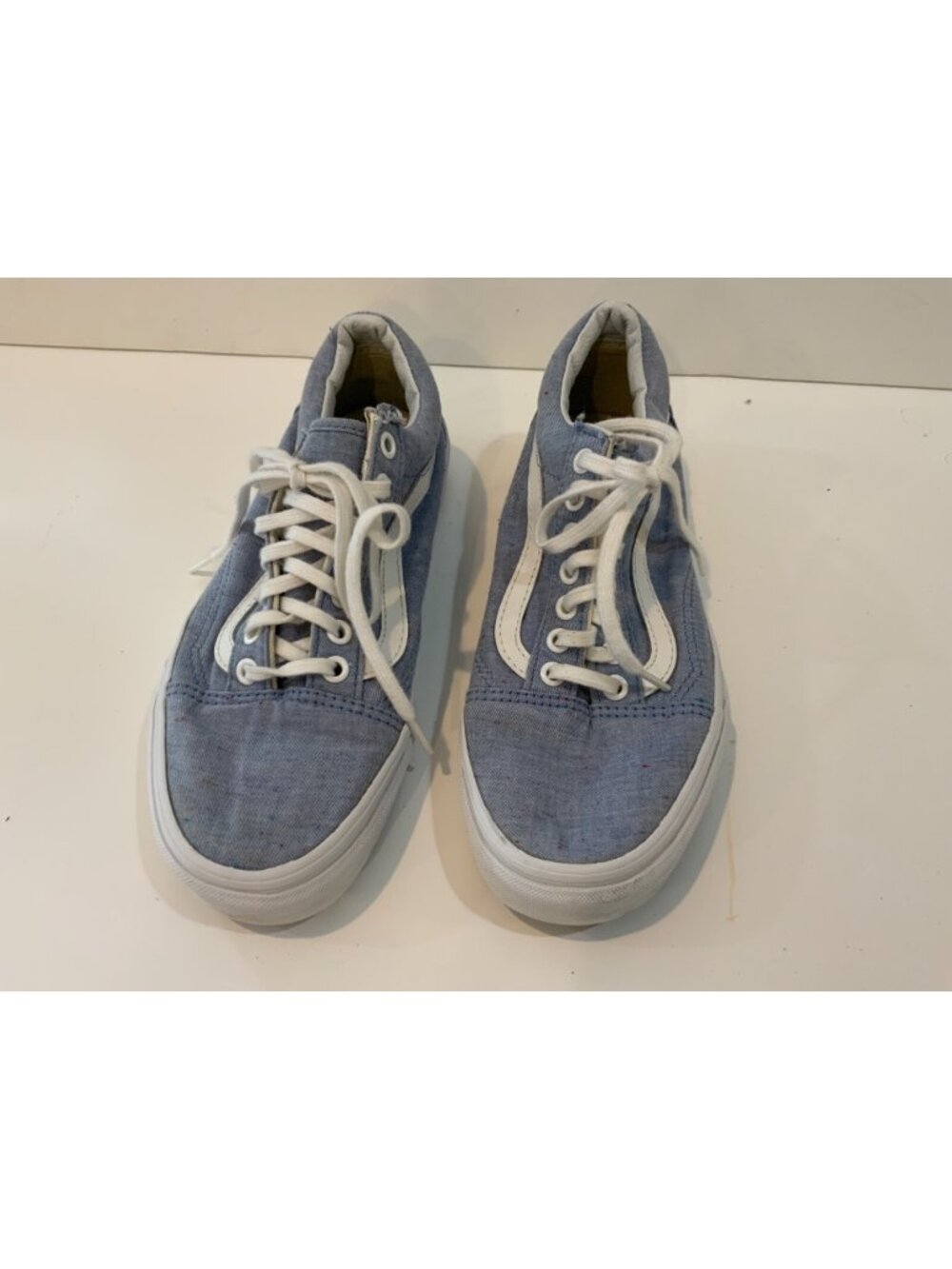 Vans Skate Shoe 8.5 Womens 7.0Mens Blue Sneakers